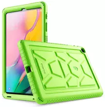 Чехол для Samsung Galaxy Tab A 10.1 SM-T510 T515 (2019) Poetic Turtle Skin Rugged Silicone Bumper Зеленый