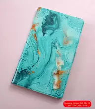 Чехол для Samsung Galaxy Tab S5e 10.5 SM-T720 T725 (2019) My Colors Leather Flip Бирюза