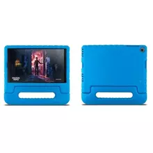 Противоударный чехол для Samsung Galaxy Tab A 10.1 SM-T510 T515 Anomaly Kids Hand holder cover силиконовый Голубой