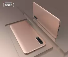 Чехол бампер для Samsung Galaxy A02 X-level Matte Gold (Золотой)