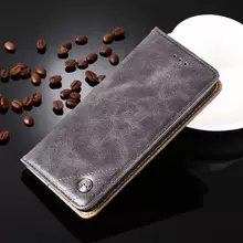 Чехол книжка IDOOLS Retro Case для Samsung Galaxy A82 Gray (Серый)