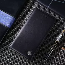 Чехол книжка IDOOLS Retro Case для Samsung Galaxy Note 20 Black (Черный)