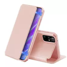Чехол книжка Dux Ducis Skin X Series Magnetic Flip Case для Samsung Galaxy S20 Plus Pink (Розовый)