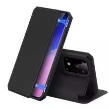 Чехол книжка Dux Ducis Skin X Series Magnetic Flip Case для Samsung Galaxy S20 Ultra Black (Черный)