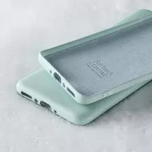 Чехол бампер для Samsung Galaxy M22 X-Level Silicone Mint (Мятный)