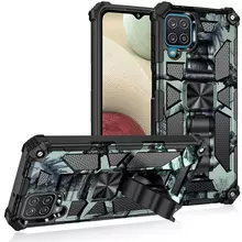 Чехол бампер для Samsung Galaxy M62 Anomaly Hybrid Armor Black Mint (Мятный)