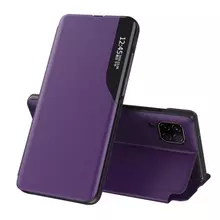 Чехол книжка для Samsung Galaxy M22 Anomaly Smart View Flip Purple (Фиолетовый)
