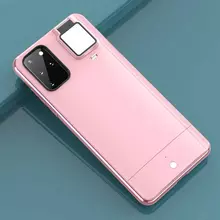 Чехол бампер для Samsung Galaxy S21 Plus Anomaly Led Flash Pink (Розовый)