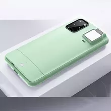 Чехол бампер для Samsung Galaxy S21 Plus Anomaly Led Flash Green (Зеленый)