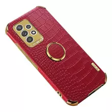 Чехол бампер для Samsung Galaxy A72 Anomaly X-Case Ring Holder Red (Красный)