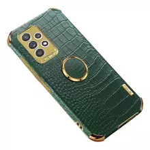Чехол бампер для Samsung Galaxy A32 Anomaly X-Case Ring Holder Green (Зеленый)