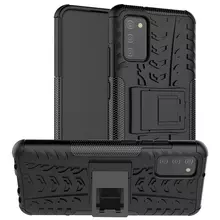 Чехол бампер для Samsung Galaxy A03s Nevellya Case Black (Черный)
