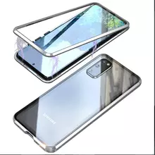 Чехол бампер Anomaly Magnetic Metal Bumper для Samsung Galaxy S20 Silver (Серебристый)