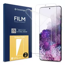 Защитная пленка Caseology Film Screen Protector (2 шт. в комплекте) для Samsung Galaxy S20 Plus Crystal Clear (Прозрачный)