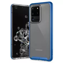 Чехол бампер Caseology Skyfall Flex для Samsung Galaxy S20 Ultra Ocean Blue (Синий Океан)