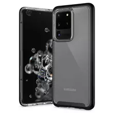 Чехол бампер Caseology Skyfall Flex для Samsung Galaxy S20 Ultra Matte Black (Матовый Черный)