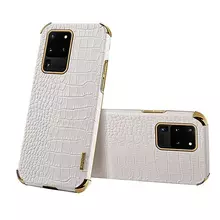 Чехол бампер для Samsung Galaxy Note 20 Anomaly X-Case White (Белый)
