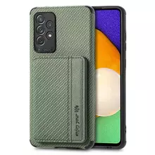Чехол бампер Anomaly Card Holder для Samsung Galaxy A72 Green (Зеленый)