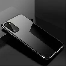 Чехол бампер Anomaly Color Plating для Samsung Galaxy M52 Black (Черный)