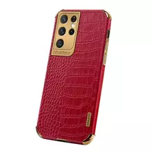 Чехол бампер Anomaly X-Case для Samsung Galaxy S22 Ultra Red (Красный)