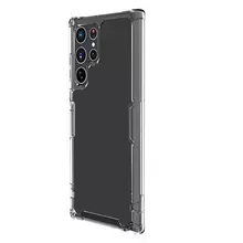 Чехол бампер Nillkin TPU Nature Pro для Samsung Galaxy S22 Ultra Transparent (Прозрачный)