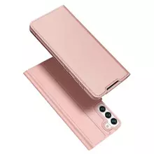 Чехол книжка для Samsung Galaxy S22 Dux Ducis Skin X Pink (Розовый)
