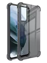Чехол бампер для Samsung Galaxy S21 FE GKK Dual Armor Black/Blue (Черный/Синий)