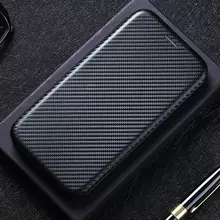 Чехол книжка для Samsung Galaxy M13 5G Anomaly Carbon Book Black (Черный)