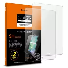 2 шт. Противоударное стекло Spigen Screen Protector Glas.tR Slim для Samsung Galaxy Tab S2 9.7 SM-T810 / T815