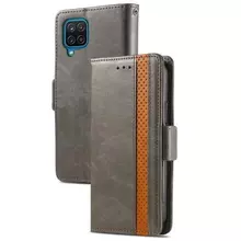 Чохол книжка для Samsung Galaxy A12 Nacho Anomaly Business Wallet Grey (Сірий)