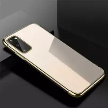 Чехол бампер для Samsung Galaxy M23 Anomaly Color Plating Gold (Золотой)