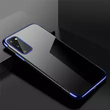 Чехол бампер для Samsung Galaxy M23 Anomaly Color Plating Blue (Синий)