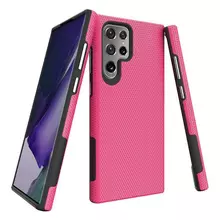 Чехол бампер для Samsung Galaxy S22 Ultra Anomaly Liquid Air Pink (Розовый)