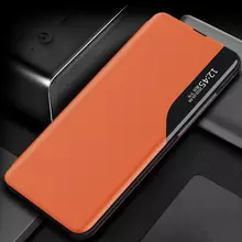 Интерактивная чехол книжка для Samsung Galaxy S21 FE Anomaly Smart View Flip Orange (Оранжевый)