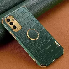 Чехол бампер для Samsung Galaxy A54 Anomaly X-Case (с кольцом-держателем) Green (Зеленый)