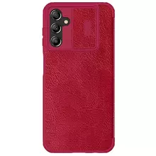 Чехол книжка Nillkin Qin Pro (шторка на камеру) для Samsung Galaxy A24 Red (Красный)
