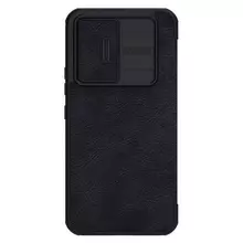 Чохол книжка Nillkin Qin Pro (шторка на камеру) для Samsung Galaxy A54 Black (Чорний)