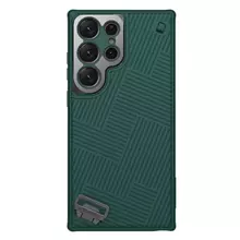 Чехол бампер для Samsung Galaxy S23 Ultra Nillkin Strap Green (Зеленый)
