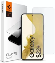 Защитное стекло Spigen Glas.tR Slim для Samsung Galaxy S22 Plus Black (Черный) AGL04149