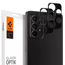 Защитное стекло для камеры Spigen Optik Lens Protector (2 шт. в комплекте) для Samsung Galaxy A53 5G Black (Черный) AGL04307