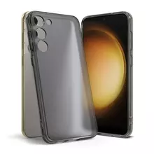 Противоударный чехол бампер Ringke Fusion для Samsung Galaxy S23 Plus Smoke Black (Черный)