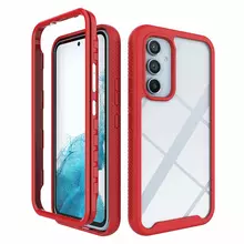 Протиударний чохол бампер для Samsung Galaxy A34 Anomaly Hybrid 360 Red (Червоний)