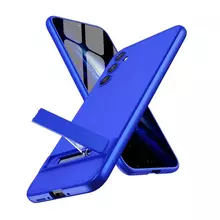 Противоударный чехол бампер для Samsung Galaxy A54 Anomaly Thunder Blue (Синий)