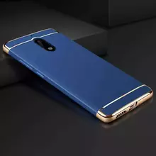 Чехол бампер для Samsung Galaxy A34 Mofi Electroplating Blue (Синий)