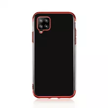 Чехол бампер для Samsung Galaxy A22 Anomaly Color Plating Red (Красный)