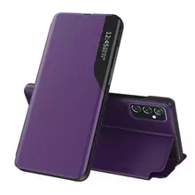 Інтерактивна чохол книжка для Samsung Galaxy M23 Anomaly Smart View Flip Purple (Пурпурний)