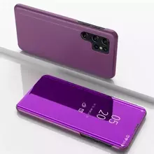 Интерактивная чехол книжка для Samsung Galaxy S23 Ultra Anomaly Clear View Lilac (Лиловый)