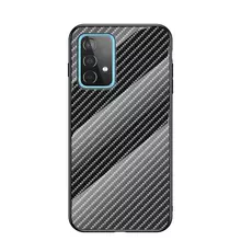 Чехол бампер для Samsung Galaxy A22 Anomaly Cosmo Carbon Black (Черный)