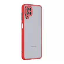 Чехол бампер для Samsung Galaxy A22 5G Anomaly Fresh Line Red (Красный)