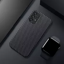 Ультратонкий чохол бампер для Samsung Galaxy M33 Anomaly PC Carbon Black (Чорний)